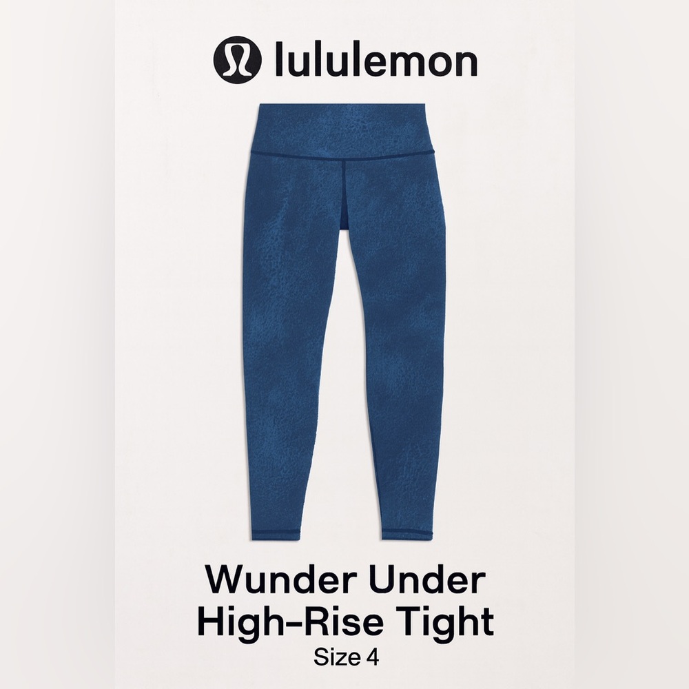Lululemon Wunder Under High-Rise Tight - Size 4